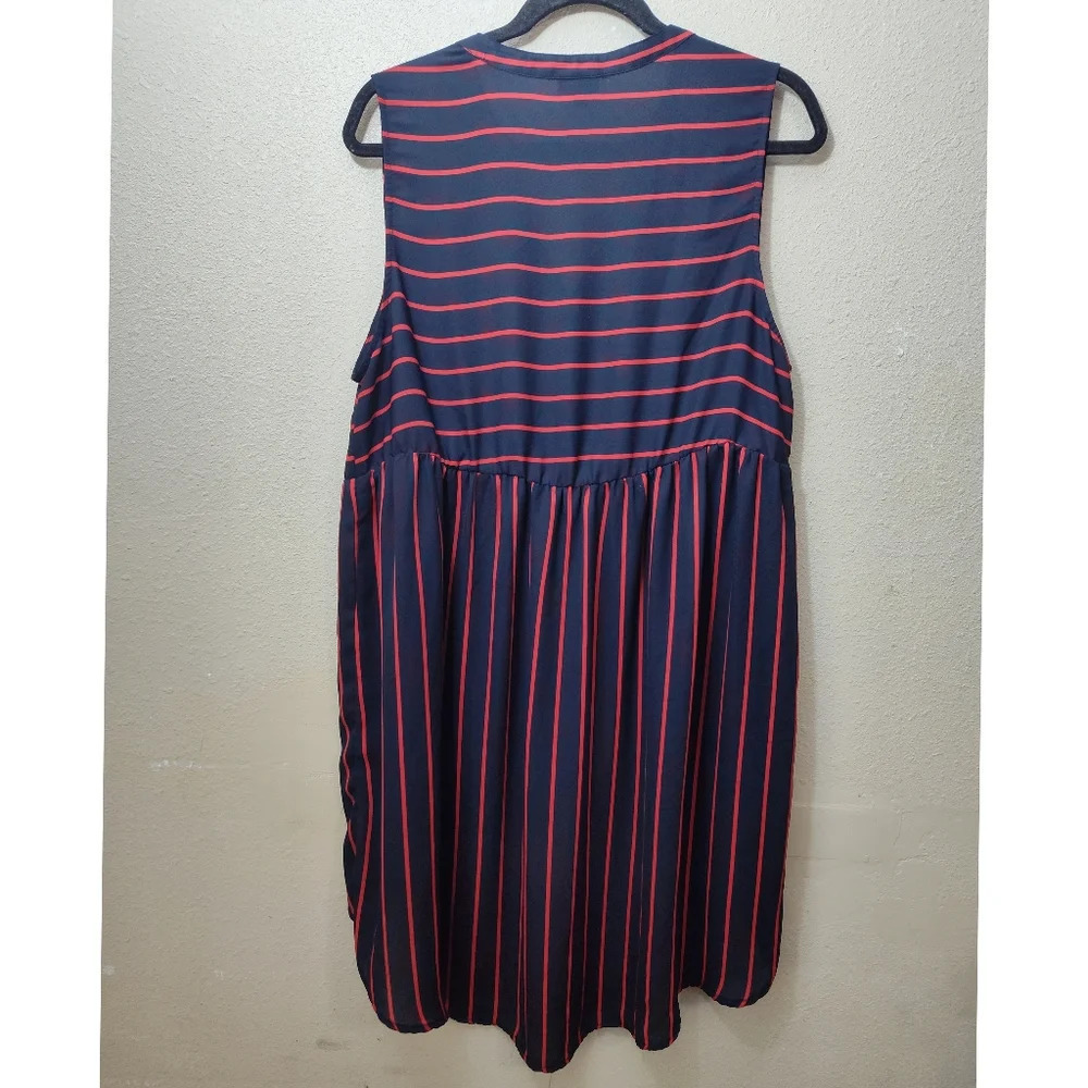 Torrid Lexie Georgette Tunic Tank Top Size 1 - Picture 3 of 6